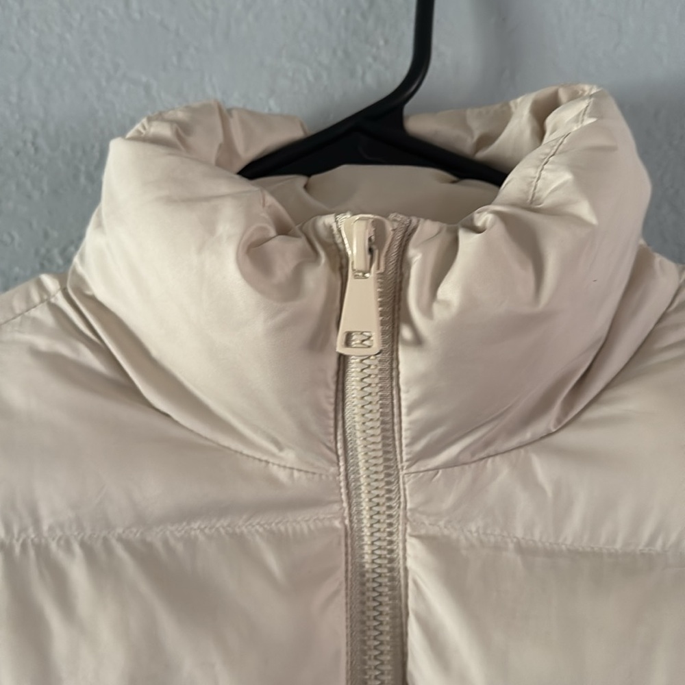 Cream Puffer Jacket - Picture 6 of 9